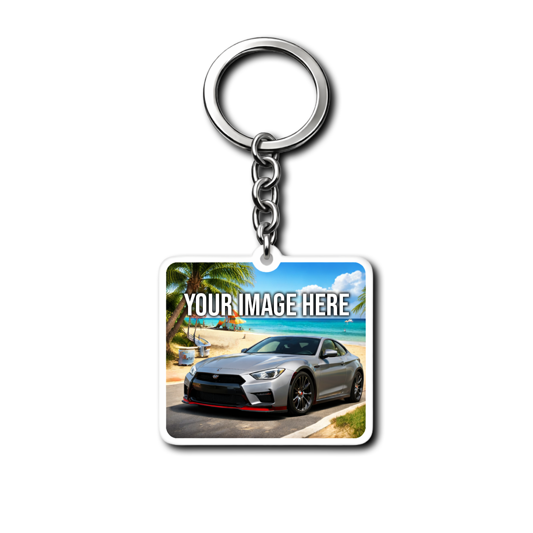 Personalised Photo Keyring